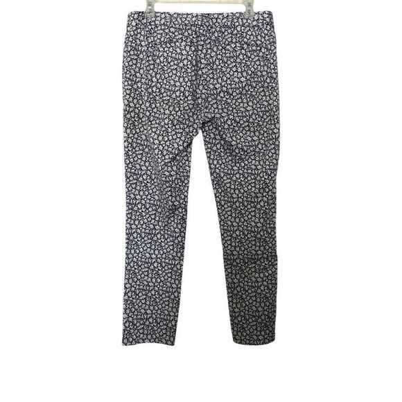Woman's Brooks Brothers Natalie Fit SZ 6 Floral Office Pant Preppy Tapered Leg - Picture 2 of 7